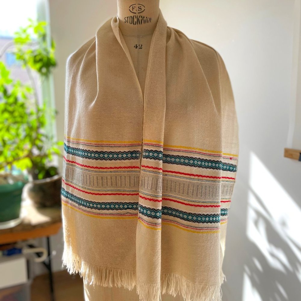 Woven Folk Scarf